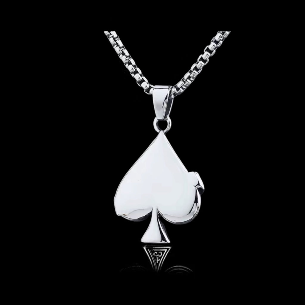 KING OF SPADES. - NECKLACE