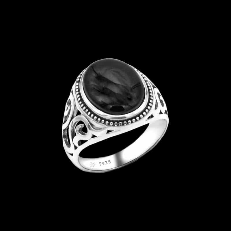 EBONY VISION. - 925 SILVER